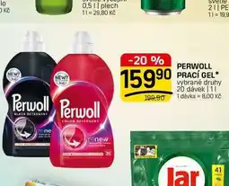 Flop PERWOLL PRACÍ GEL vybrané druhy 20 dávek nabídka