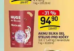 Flop AKINU SILIKA GEL STELIVO PRO KOČKY 3,61 nabídka