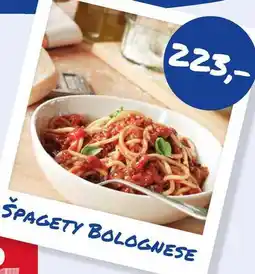 Tesco ŠPAGETY BOLOGNESE nabídka