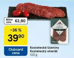 Tesco Kostelecké uzeniny Kostelecký uherák nabídka