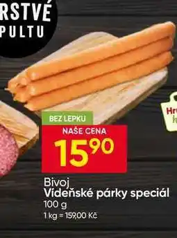 Hruška Bivoj Vídeňské párky speciál nabídka