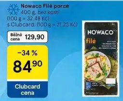 Tesco Nowaco Filé porce, 400 g, bez kostí nabídka
