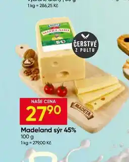Hruška Madeland sýr 45% nabídka