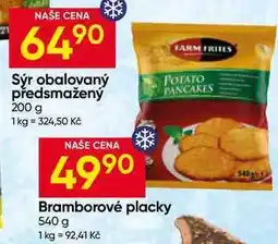 Hruška FARM FRITES Bramborové placky nabídka