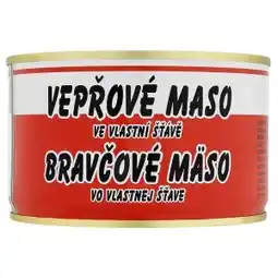 Hruška Meining Vepřové maso ve vlastní šťávě 400g nabídka