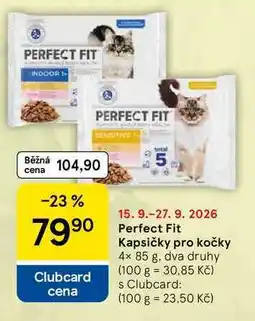 Tesco Perfect Fit Kapsičky pro kočky nabídka