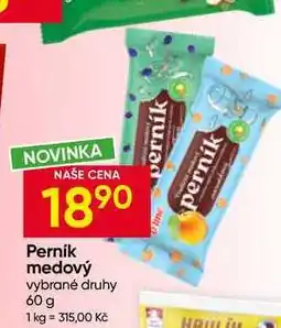 Hruška Perník medový vybrané druhy nabídka