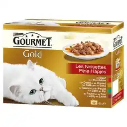 Tesco Gourmet Gold Multipack kousky ve šťávě 12x85g 1020g nabídka