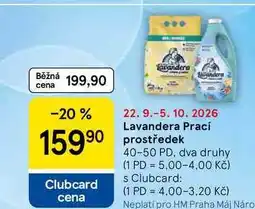 Tesco Lavandera Prací prostředek, 40-50 PD nabídka