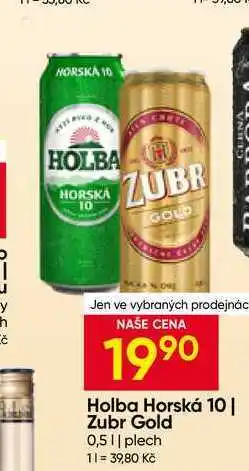 Hruška Holba Horská 10 0,5l plech nabídka