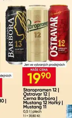 Hruška Ostravar 12 0,5l plech nabídka