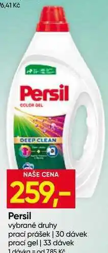 Hruška Persil vybrané druhy prací prášek 30 dávek nabídka