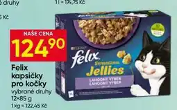 Hruška Felix kapsičky pro kočky vybrané druhy 12× nabídka