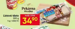 Hruška Listové těsto nabídka