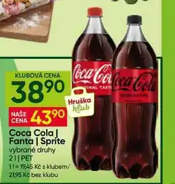 Hruška Coca Cola nabídka