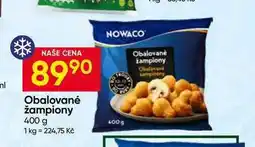 Hruška NOWACO Obalované žampiony nabídka