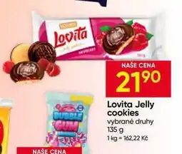 Hruška Lovita Jelly cookies vybrané druhy nabídka