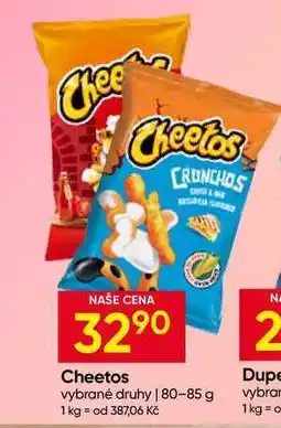Hruška Cheetos vybrané druhy nabídka