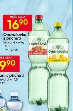 Hruška Ondrášovka s příchutí vybrané druhy nabídka