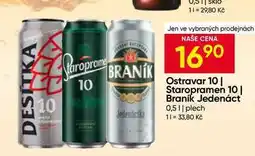 Hruška Braník Jedenáct 0,5l plech nabídka