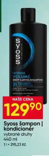 Hruška Syoss šampon nabídka