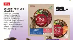 OBI Purina one adult dog s hovězím nabídka