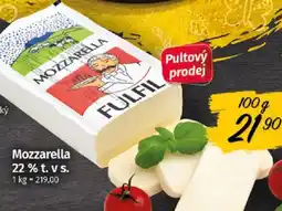 COOP TIP Fulfil mozzarella nabídka