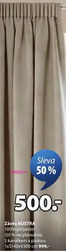 JYSK Závěs austra nabídka