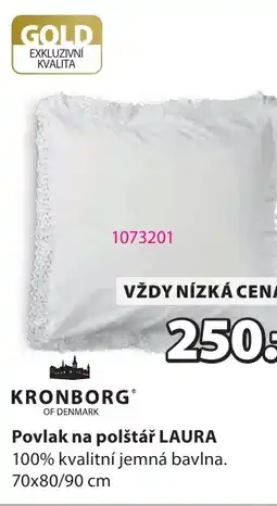 JYSK Povlak na polštář laura nabídka