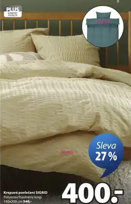 JYSK Krepové povlečení sigrid nabídka