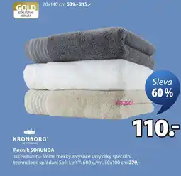 JYSK Ručník sorunda nabídka