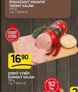 Flop DOBRÝ VÝBĚR ŠUNKOVÝ SALÁM nabídka