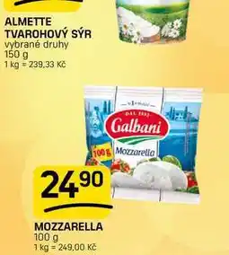 Flop MOZZARELLA nabídka
