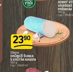 Flop DRŮBEŽÍ ŠUNKA S KRŮTÍM MASEM nabídka