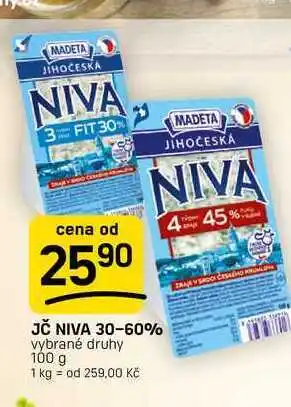 Flop JČ NIVA 30-60% vybrané druhy nabídka