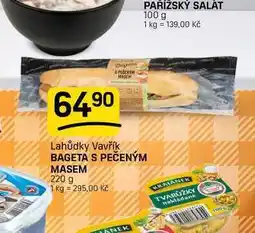 Flop BAGETA S PEČENÝM MASEM nabídka