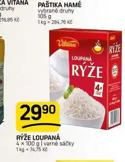 Flop RÝŽE LOUPANÁ 4 x 100 g | varné sáčky nabídka