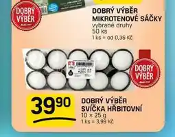 Flop DOBRÝ VÝBĚR SVÍČKA HŘBITOVNÍ nabídka