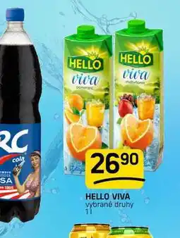 Flop HELLO VIVA vybrané druhy 11 nabídka