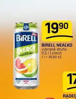 Flop BIRELL NEALKO vybrané druhy 0,5 || plech nabídka