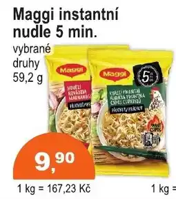 COOP DISKONT Maggi instantní nudle 5 min. nabídka