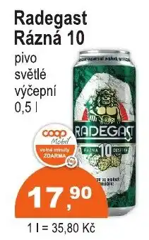 COOP DISKONT Radegast Rázná 10 nabídka