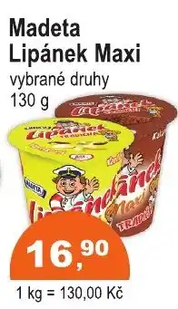 COOP DISKONT Madeta Lipánek Maxi nabídka