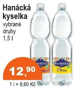 COOP DISKONT Hanacka kyselka nabídka