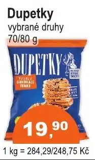 COOP DISKONT Dupetky vybrané druhy nabídka
