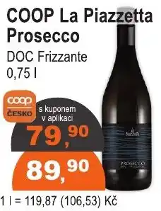 COOP DISKONT Coop La Piazzetta Prosecco nabídka