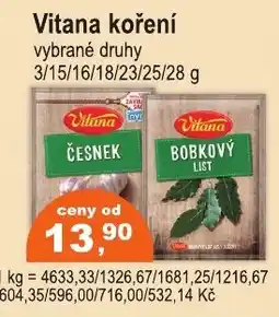 COOP DISKONT Vitana česnek nabídka