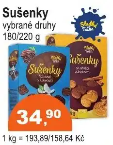 COOP DISKONT Sladká Těstka Sušenky nabídka