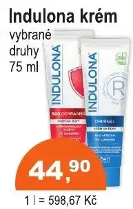 COOP DISKONT Indulona krém nabídka