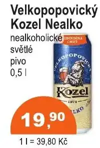 COOP DISKONT Kozel Nealko světlé pivo nabídka
